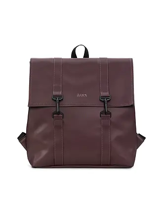 RAINS | Rucksack MSN BAG MINI | dunkelrot